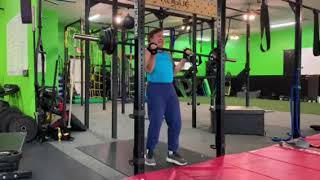 05/13/2019 - David Messineo, age 56.5 - 105lb Barbell Bicep Curl 1RM