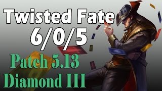 Twisted Fate vs Katarina || PERFECT GAME