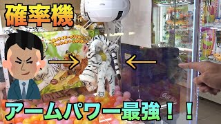 アームパワー最強の台で確率を無視して取ろうとしたら…