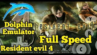 Dolphin emulator resident evil 4 full speed  60 fps ft.asus Zenfone 5z