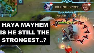 HAYABUSA MAYHEM The Best & Strongest Auto Legendary Gameplay - Mobile Legends