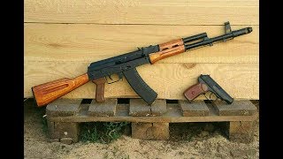 Обзор макета АК-74 и пистолета Макарова