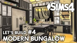 Küche einrichten | Die Sims 4 Haus bauen | Modern Bungalow #4 - Let's Build (deutsch)