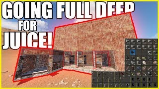 I WENT FULL DEEP ON A ZERG! (They QUIT after) | Vanilla Rust