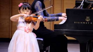 J.B. Accolay, Concerto in A minor - Jessica Jeon (5 yrs old)