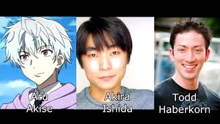 Mirai Nikki (The Future Diary) Characters and voice actors [ENG and JP]