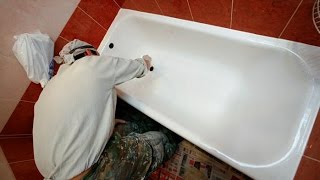 Реставрация Ванны Жидким Акрилом Пластол