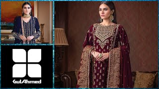 Gul Ahmed Royal Collection (NOOR-E-CHASHAM) 2019-2020 With Prices || Wedding Diaries