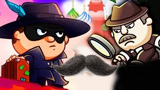 ВОРИШКА БОБ в РОССИИ! УКРАЛИ УСЫ в мультяшной игре про воришку Bob The Robber 4