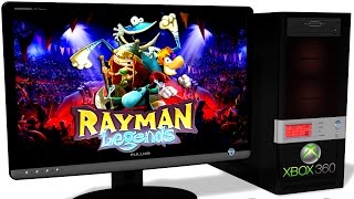 XENIA Xbox 360 Emulator - Rayman Legends (2013). Gameplay. Master-Build. Test #1
