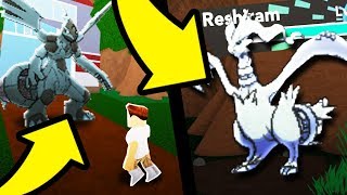 *NEW* Reshiram vs Zekrom in Pokemon Brick Bronze Randomizer!