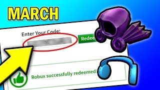 *MARCH* NEW ROBLOX PROMO CODES IN 2019 | ROBLOX PROMO CODES (Working March 2019)