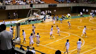 2011/6/26　金沢総合高校女子バスケ部　練習風景