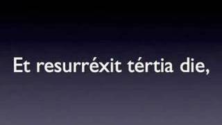 Credo in Latin