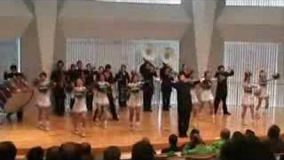 京都市西京区30年祭　京都大学応援団