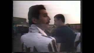 Queen - Milton Keynes 1982 (pre-concert footage)