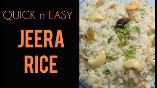 Jeera Rice How 2 cook Perfect Jeera Rice|Easy Method For Bachelors & Beginners|Jeera Rice in kannada