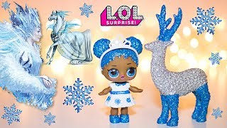 Christmas LOL Dolls Repaint. GLITTER Custom LOL Doll DIY.