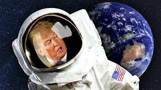 President Trump to create 'Space Force' Space MAGA on the way back to the Moon