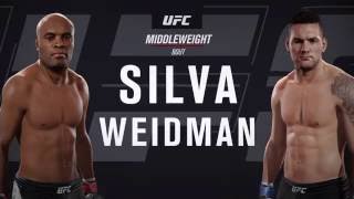 UFC2. Великие противостояния UFC. Андерсон ПАУК Сильва-Крис Вайдман.