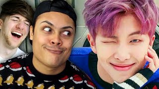 SHOWING MY FRIEND BTS FOR THE FIRST TIME (feat. MessYourself)