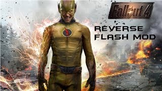 Fallout 4 - Reverse Flash MOD Gameplay (Xbox One)