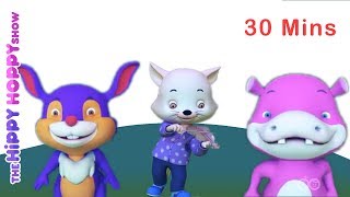 Hey Diddle Diddle | Nursery Rhymes for Kids and Children I Hippy Hoppy Show | 30 Mins Non Stop