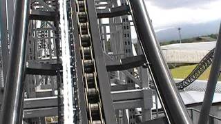 富士急ハイランド 高飛車 121度の絶叫落下　Fujikyu Takabisha roller coaster
