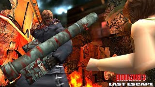 バイオハザード3  LAST ESCAPE HDリマスターをプレイ #4 追跡者･ネメシスとの戦闘、カルロスのワクチン探索【MOD】