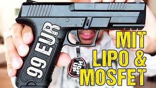Beste AIRSOFT ANFÄNGER Pistole für 99 EUR | Cyma CM127 Gen. 2 | UNBOXING | Review