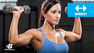 IFBB Bikini Pro Shoulder Workout | Ali Rosen