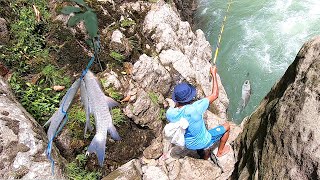 AMAZING - This is the most satisfying fishing spot | Fishing in the River with lots of Fish. Part #3