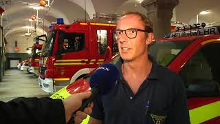 So oft musste die Feuerwehr in München wegen des Unwetters ausrücken