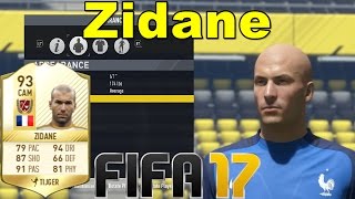 FIFA 17 - Zidane - Virtual Pro Look A Like Tutorial ( with Stats )