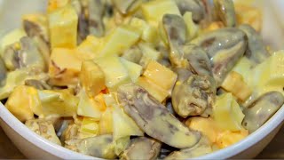 Когда свекровь готовит этот салат, всегда бегу к ней в гости! Вкуснее всех мясных салатов!