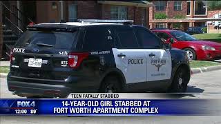 14-year-old fatally stabbed in Fort Worth