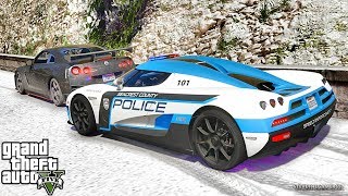 GTA 5 MOD LSPDFR 695 - SUPERCARS PATROL!! (GTA 5 REAL LIFE PC MOD)