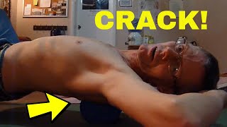 How to Crack Your Own Back.  No Chiropractor Required!