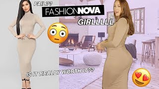 FASHION NOVA DID THAT!! | TRY ON | Hannah Garske