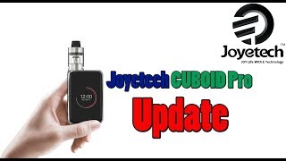 Update \ Прошивка Joyetech CUBOID Pro Update прошивка