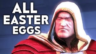 INJUSTICE 2 ALL Easter Eggs Funny References Easter Egg Shazam Raiden