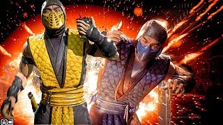 MK11 Joker Blows Up Dynamite Victory Pose w/ All Characters