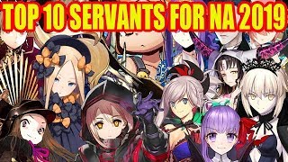 【Fate/Grand Order】TOP 10 Servants in 2019 for FGO NA