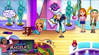 Fabulous Angela's True Colors Gameplay Walkthrough Levels 1  - 5 | Fashion Time Management Game