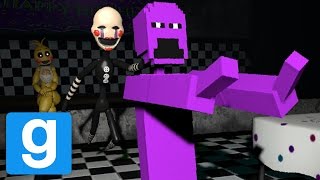 FNAF WORLD Garry's Mod | PURPLE GUY'S SECRET REVEALED (FNAF WORLD GMOD)