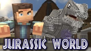 Minecraft Parody - JURASSIC WORLD! - (Minecraft Animation)
