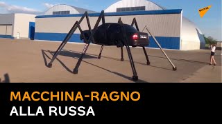 Macchina-ragno creata da un inventore russo