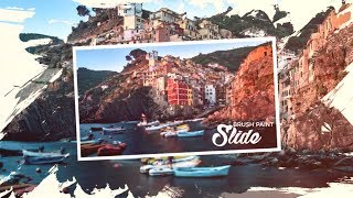 Template Elegant Brush Photo Slideshow sony vegas 12 13 14 15 And Above