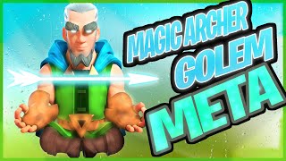 Golem Magic Archer Deck | Clash Royale Ladder Deck