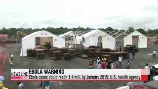 New report: Ebola cases could reach 1.4 mil. by January 2015 

미 질병통제예방센터, &quot
